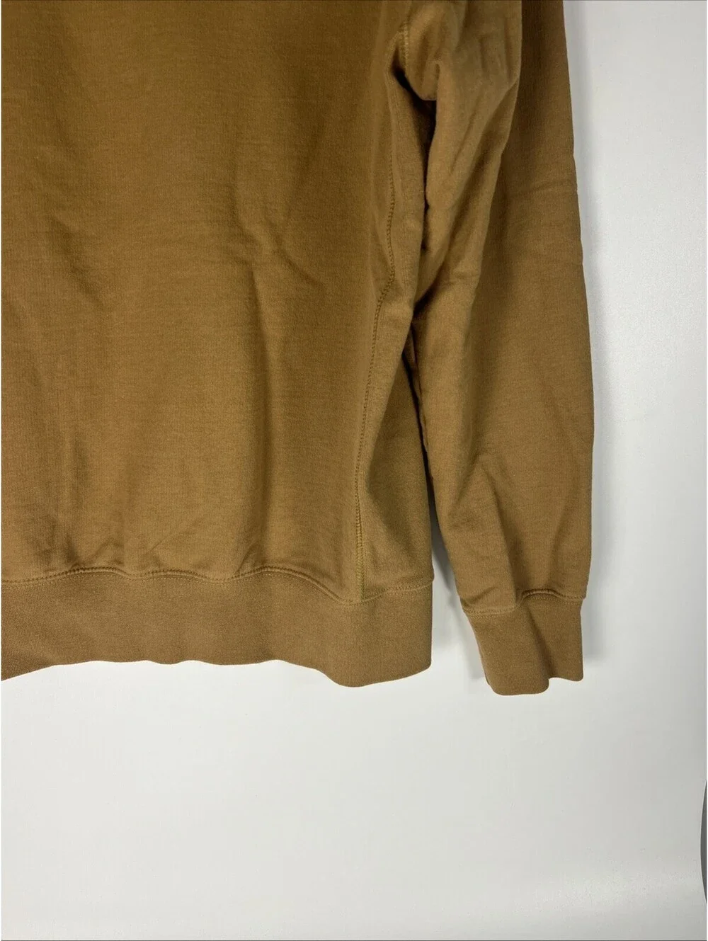 The North Face Brown Pullover Box Logo Hoodie- Men's Size Medium